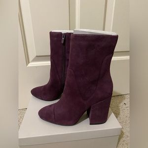 Kendall + Kylie Suede Purple Boots- Size 9 *Never Worn* New